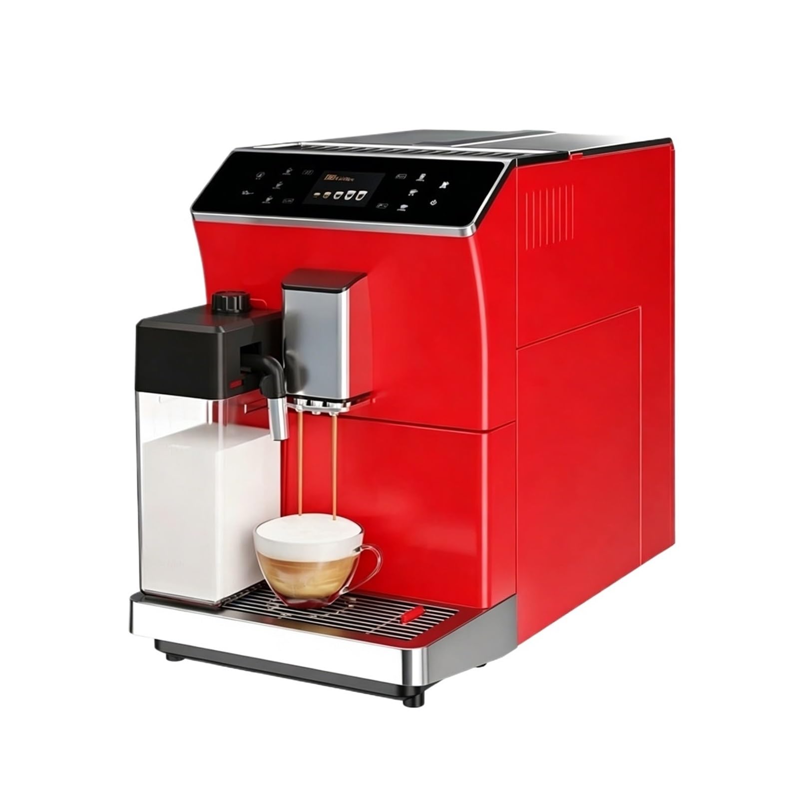 Aplicable A La Máquina De Café Automática BTB-202, Juego De Cafetera De Espuma De Leche, Accesorios For Máquina De Café, Caja De Leche Y Café
