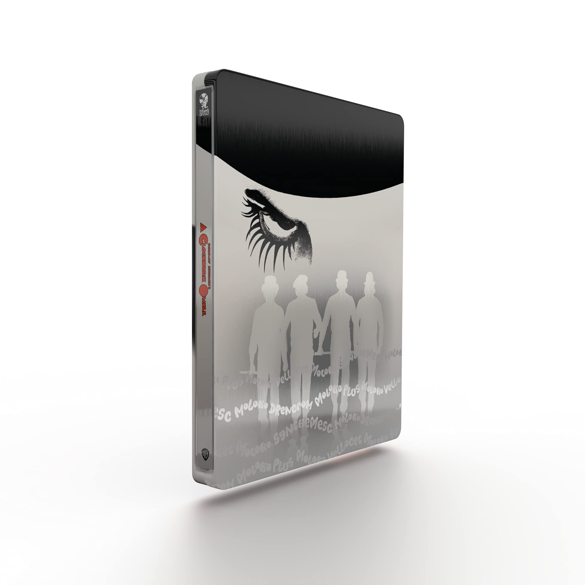A Clockwork Orange Titans of Cult Steelbook [4K Ultra-HD] [1971] [Blu-ray] [Region Free]
