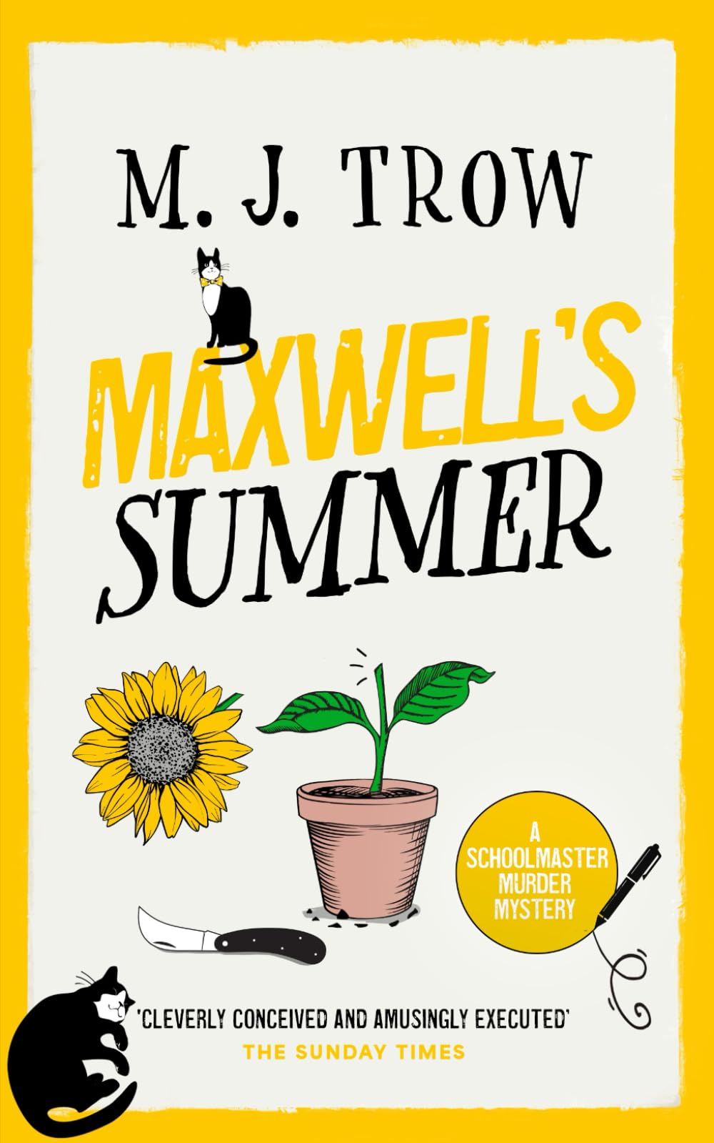 MAXWELL’S SUMMER a thrilling murder mystery with plenty of twists (Schoolmaster Murder Mysteries)