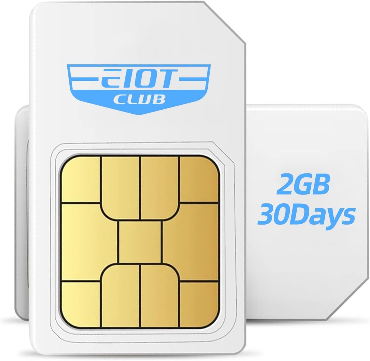 EIOTCLUB Prepaid SIM Card | 5G/4G LTE - USA Compatible with Nationwide Networks for Unlocked IoT Device(NOT for Voice/Text Service. for Data Use Only) (6GB 90DAY)