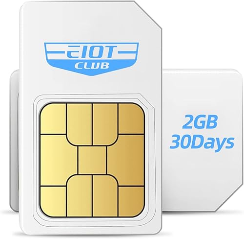 Miniatura 7 de EIOTCLUB Tarjeta SIM prepagada 5G/4G LTE - Compatible con redes nacionales para dispositivos IoT desbloqueados