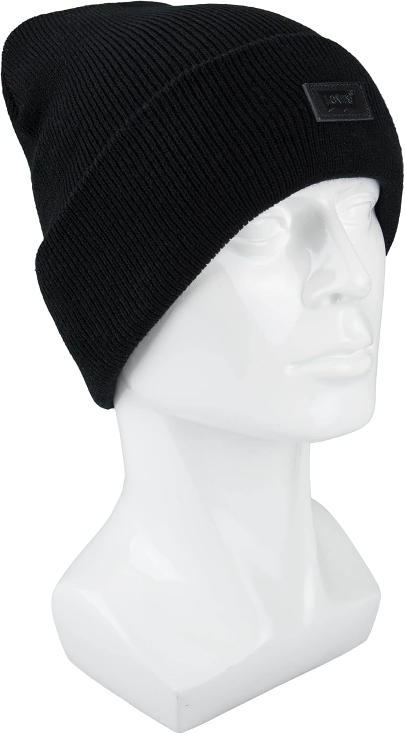 Levi's Mens All-Season Hero Beanie Soft Knit Cuffed Winter Hat, Warm & Comfortable Everyday Style - Image 6