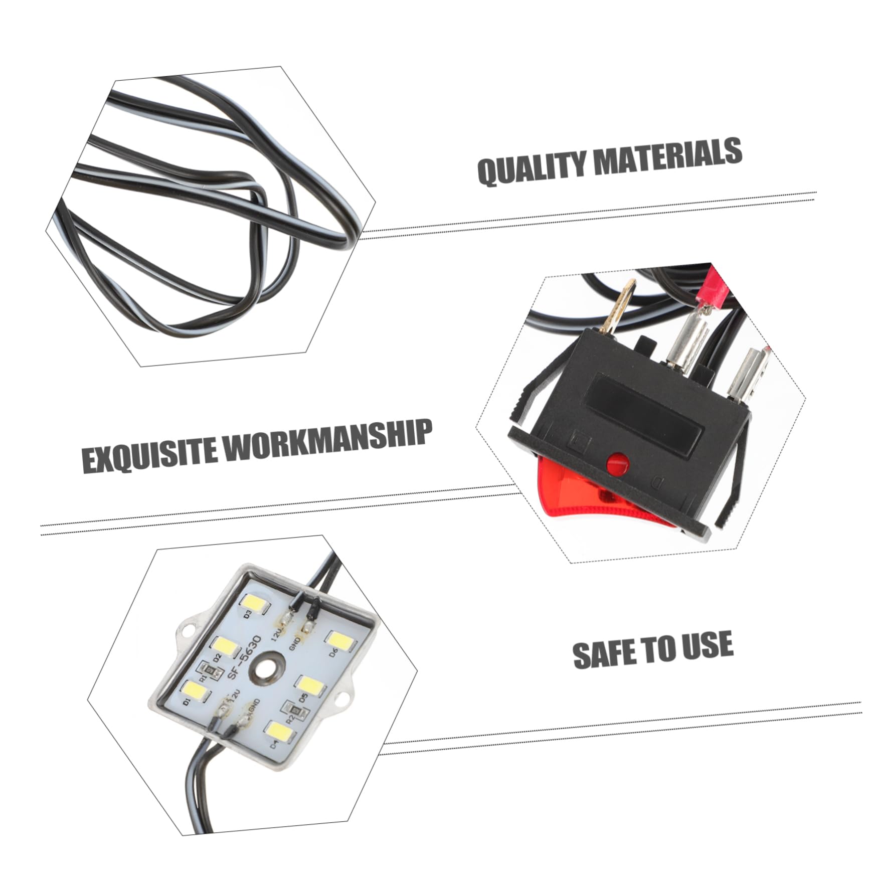 Ciieeo 1Set LED Truck Bed Light Kit Pickup Bed Lighting for Rv and Boat Durable Energy Saving LED Strips Easy Installation Rated