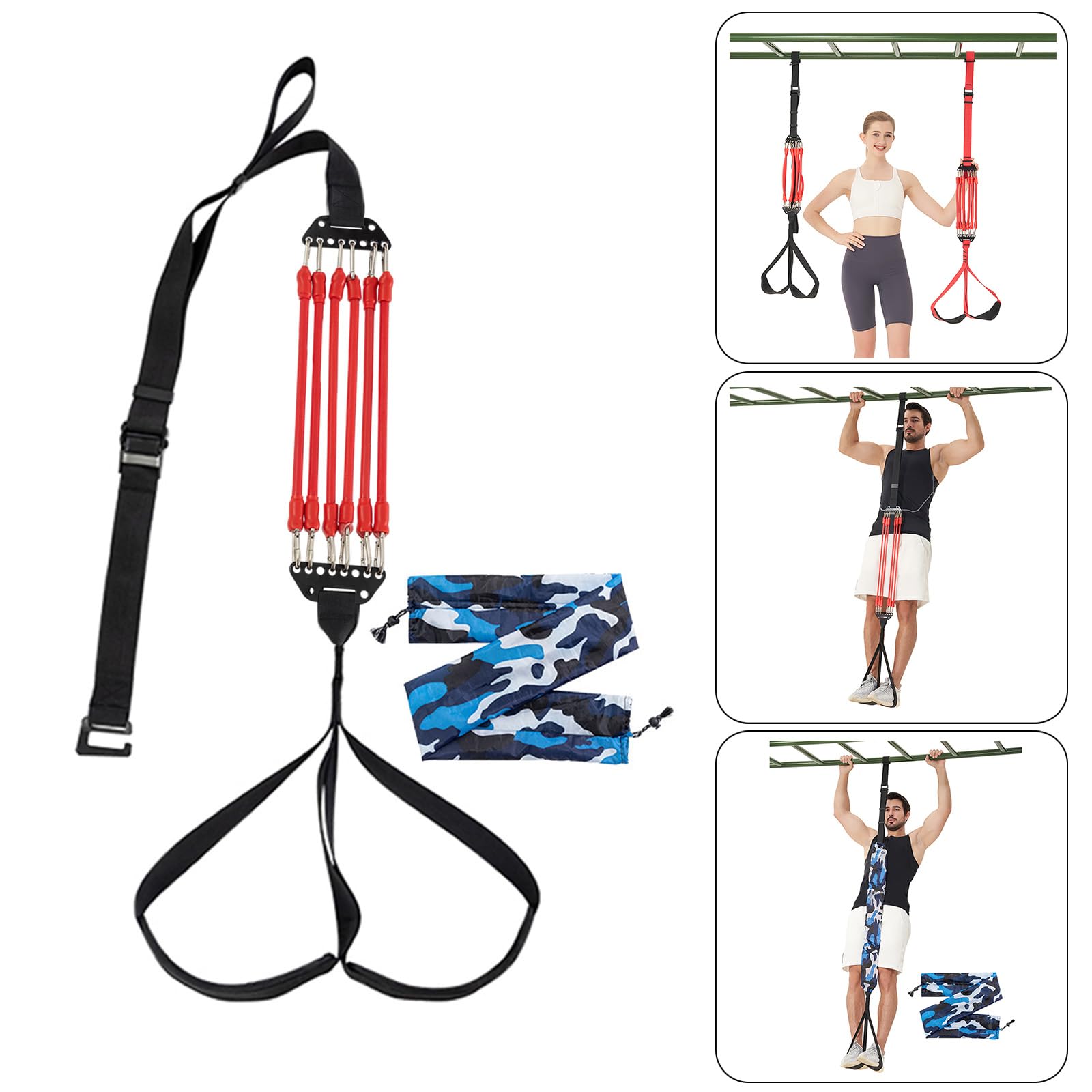 Pull Up Assist Band Systems Regolabile Chin Up Assistenza Elastico Resistenza Banda Casa Palestra Asta Orizzontale Cintura Appesa