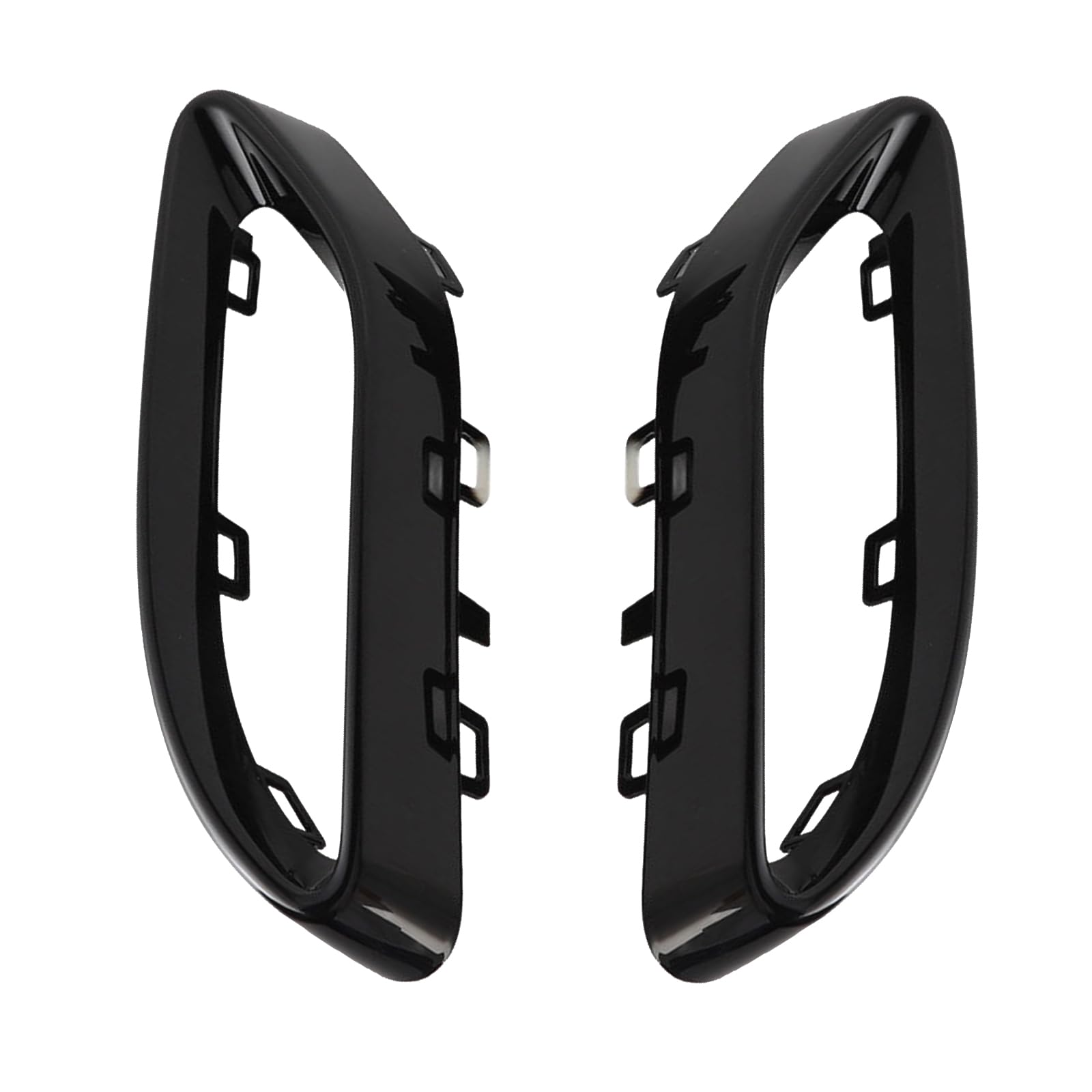 Copritubo di scarico, nero lucido, ricambio per Mercedes Benz A B C E GLC CLS Classe W205 W117 W177 W253