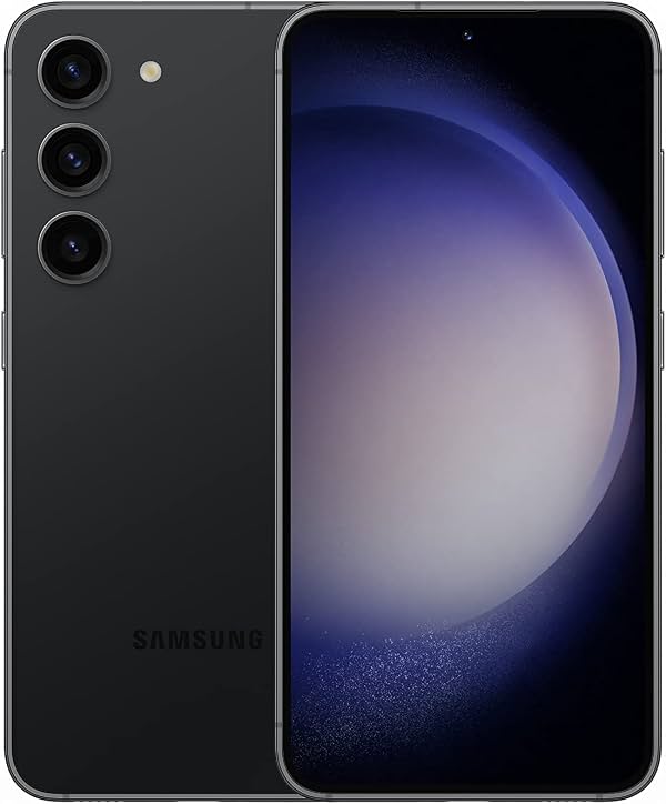 Samsung Galaxy S23 5G (128GB, 8GB) 6.1" AMOLED, 50MP Cámara 8K, Volte Global (Modelo Internacional Totalmente Desbloqueado para AT&T, Verizon, T-Mobile, 5G Global) S911W (con Cargador Rápido de 25W, Negro Fantasma)