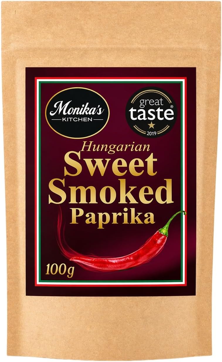 Hungarian Sweet Smoked Paprika Powder 100g - Premium Quality - Great Taste Award Winner