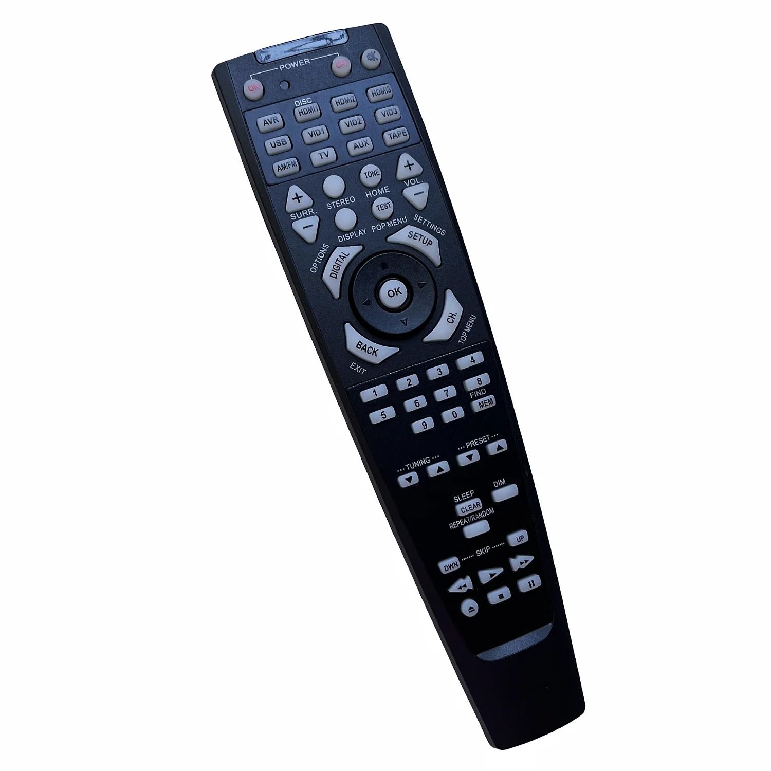 Télécommande for récepteur AV Harman Kardon AVR335 AVR3550 AVR235 AVR240 AVR245-HVD1794 AVR133 AVR230C AVR347
