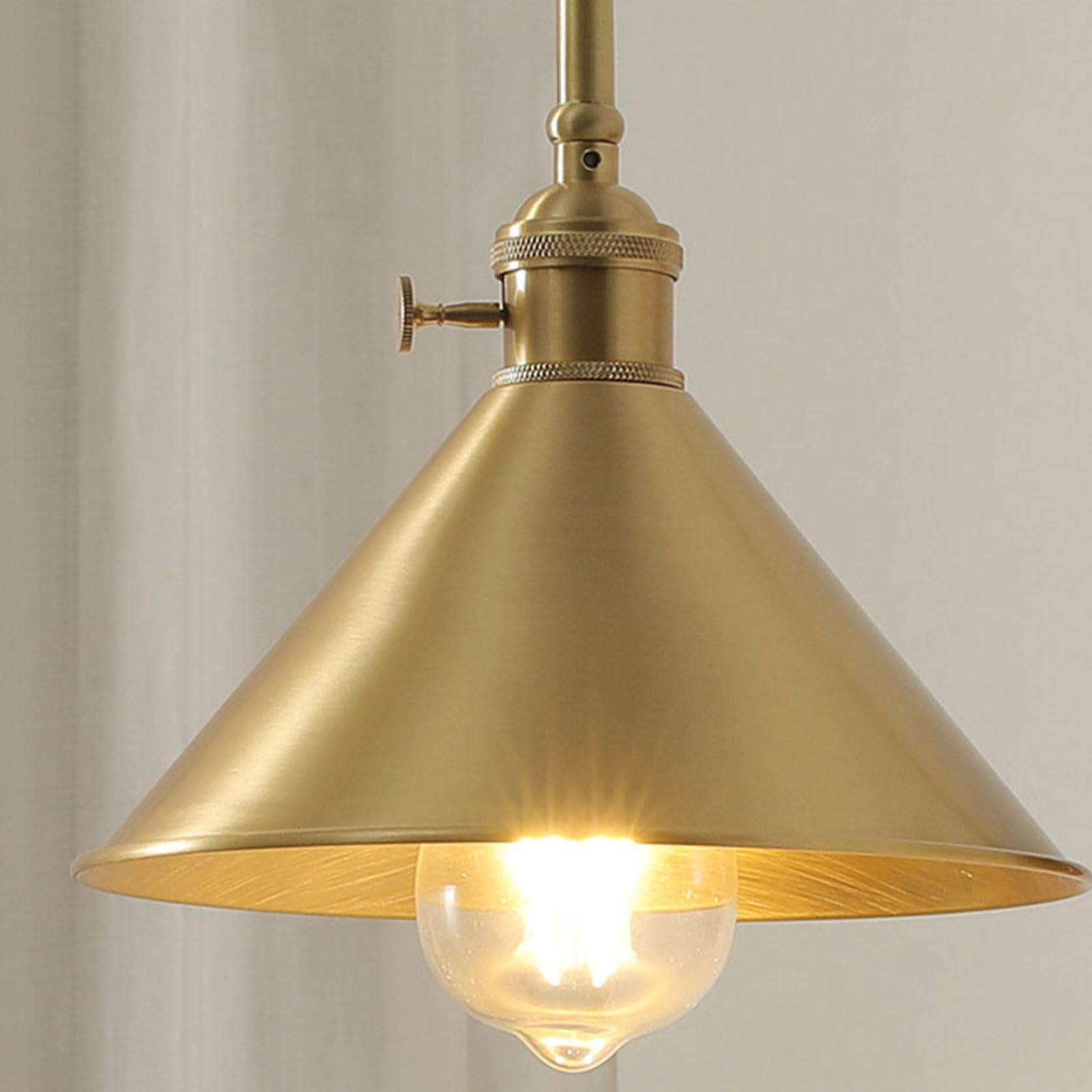 Lámpara de Pared Moderna para Interiores, Estilo nórdico Retro, lámpara de mesilla de Noche, Espejo de baño, Faro para Sala de Estar y Dormitorio, 1 Unidad.