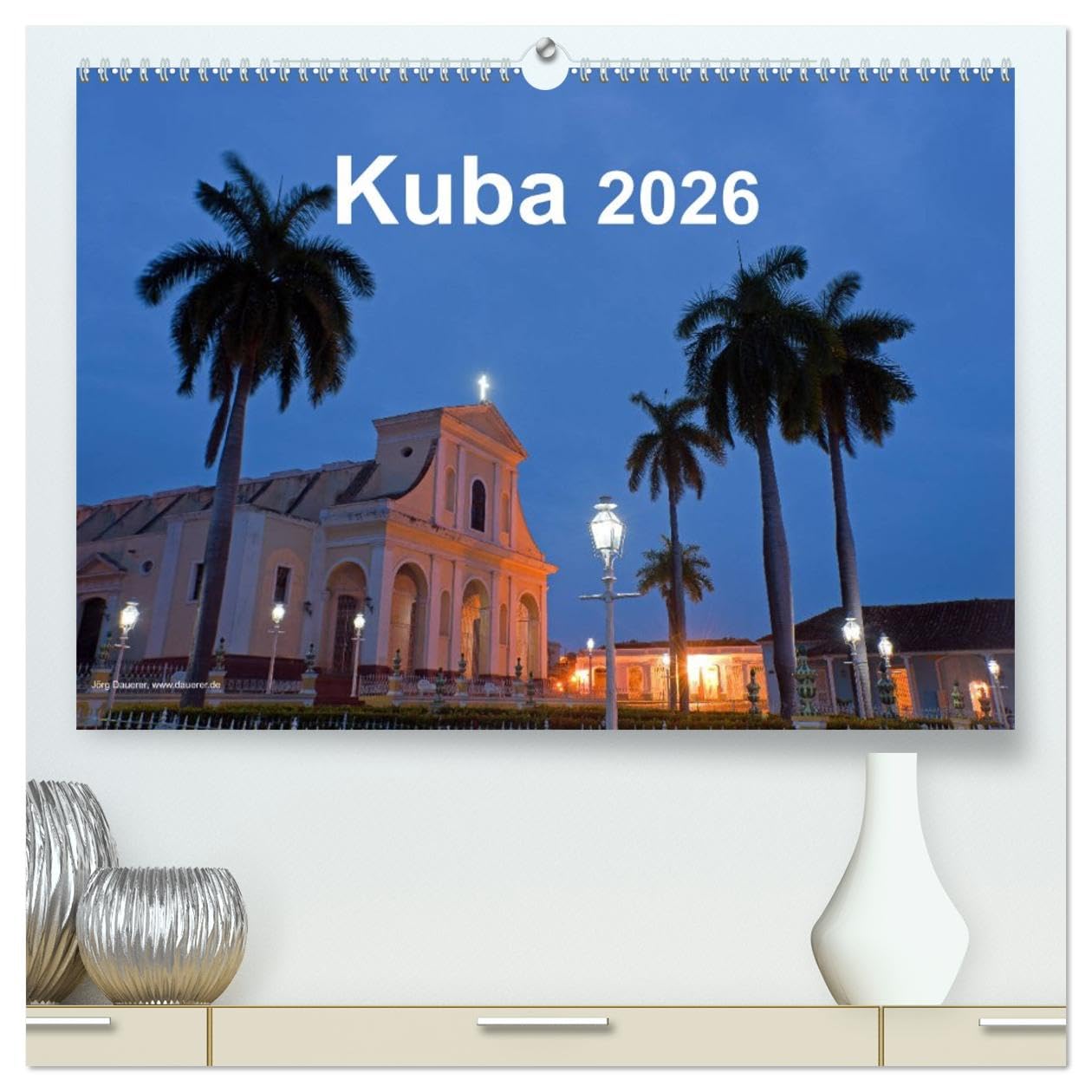 Kuba 2026 (hochwertiger Premium Wandkalender 2026 DIN A2 quer), Kunstdruck in Hochglanz: Landschaft, Architektur, Strand und Oldtimer in Kuba (CALVENDO Orte)