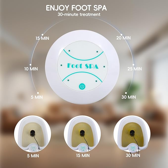 Máquina de Desintoxicación para Pies FAHKNS con Ionterapia miniatura 4