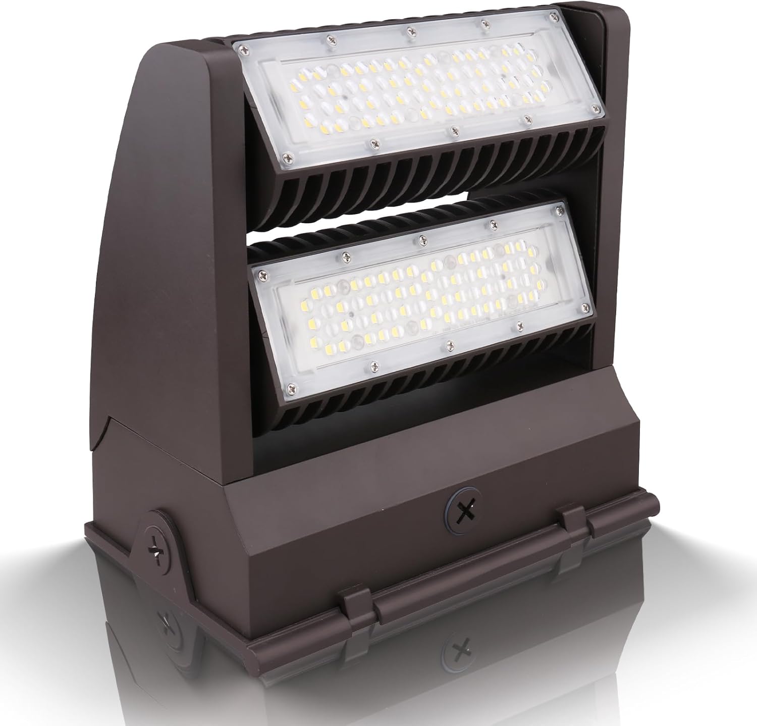 120W Rotatable LED Wall Pack Light, 5000K 16200LM, Adjustable Head Outdoor Area Wall Mount Light, IP65 Waterproof Commercial Outdoor Security Lighting for Warehouse, Parking Garage, UL&DLC Listed