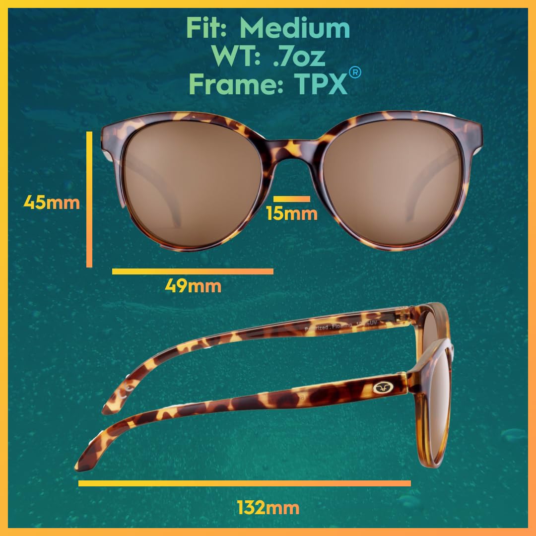 Flying Fisherman Gafas de sol polarizadas flotantes Sea Bean