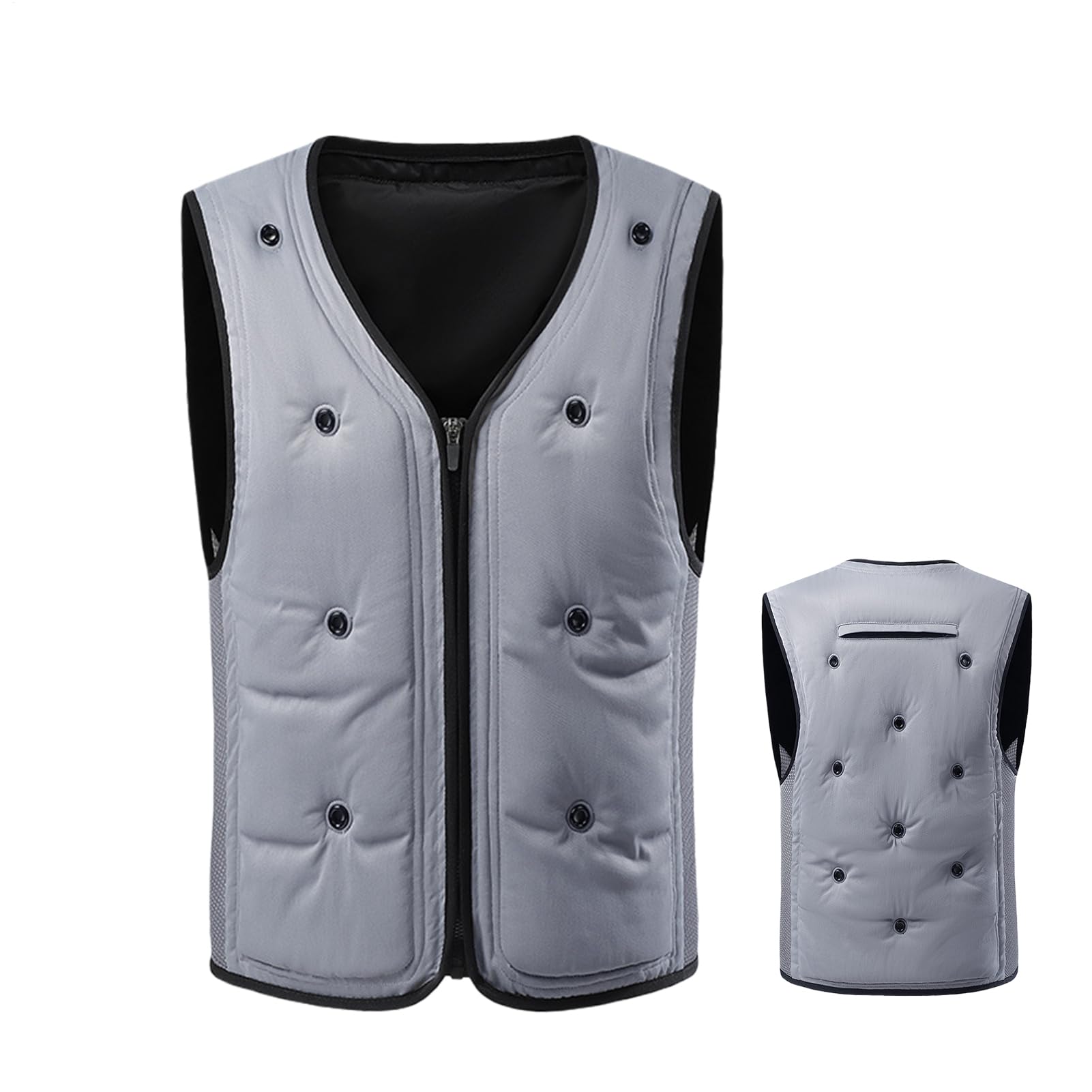 Gilet Rafraîchissant, Confort Thermique pour Temps Chaud, Vêtement Réutilisable Mixte Adulte pour Sports Extérieurs, Cyclisme, Course, Jardinage et Pêche