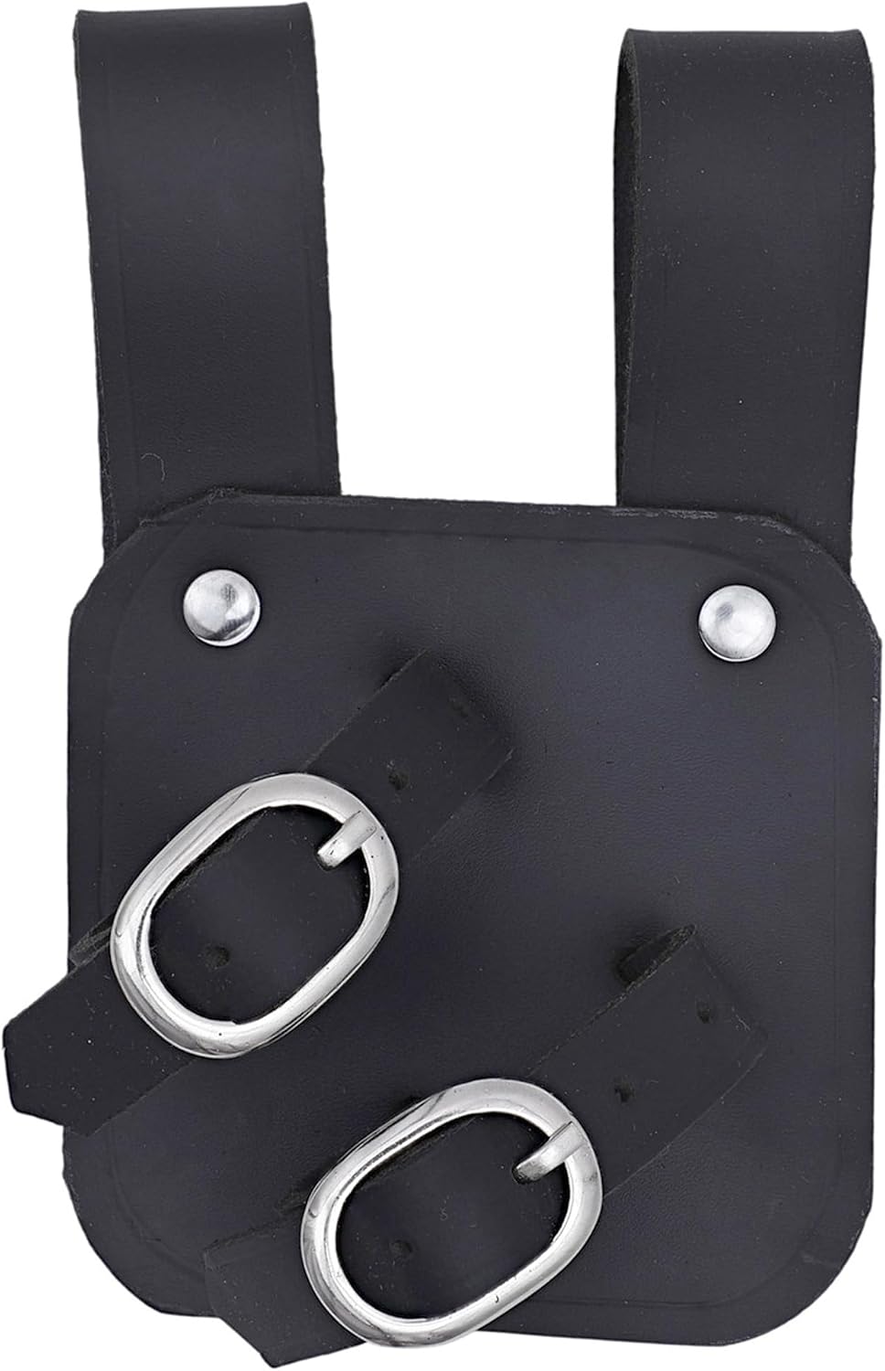 Armory Replicas™ Medieval Leather Sword Frog Adjustable Belt Holster for LARP, Renaissance Faire, Reenactment Costume