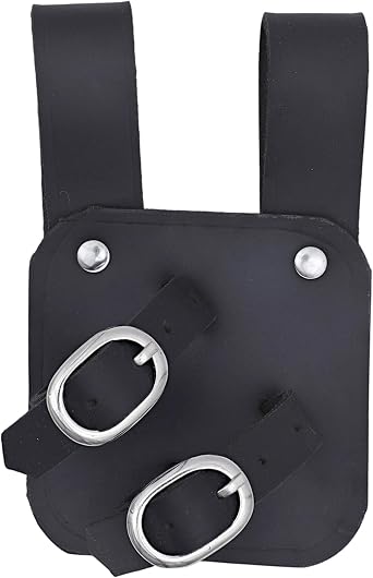 Armory ReplicasTM Medieval Leather Sword Frog Adjustable Belt Holster for LARP, Renaissance Faire, Reenactment Costume