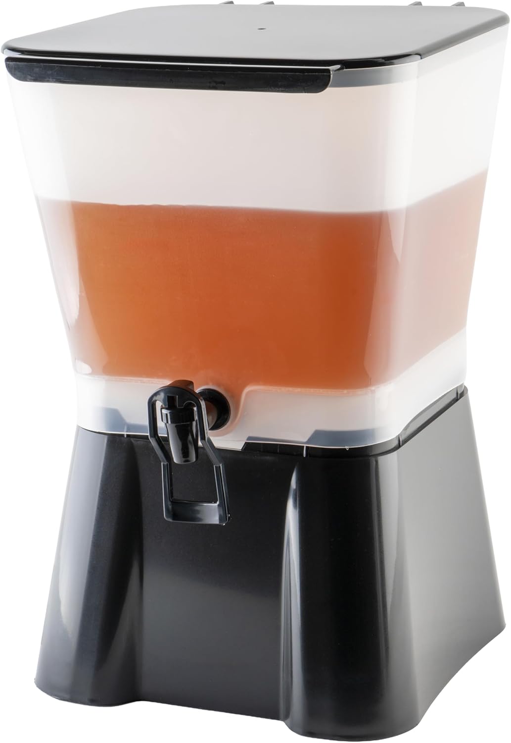 Winco Square 3 Gallon Beverage Dispenser