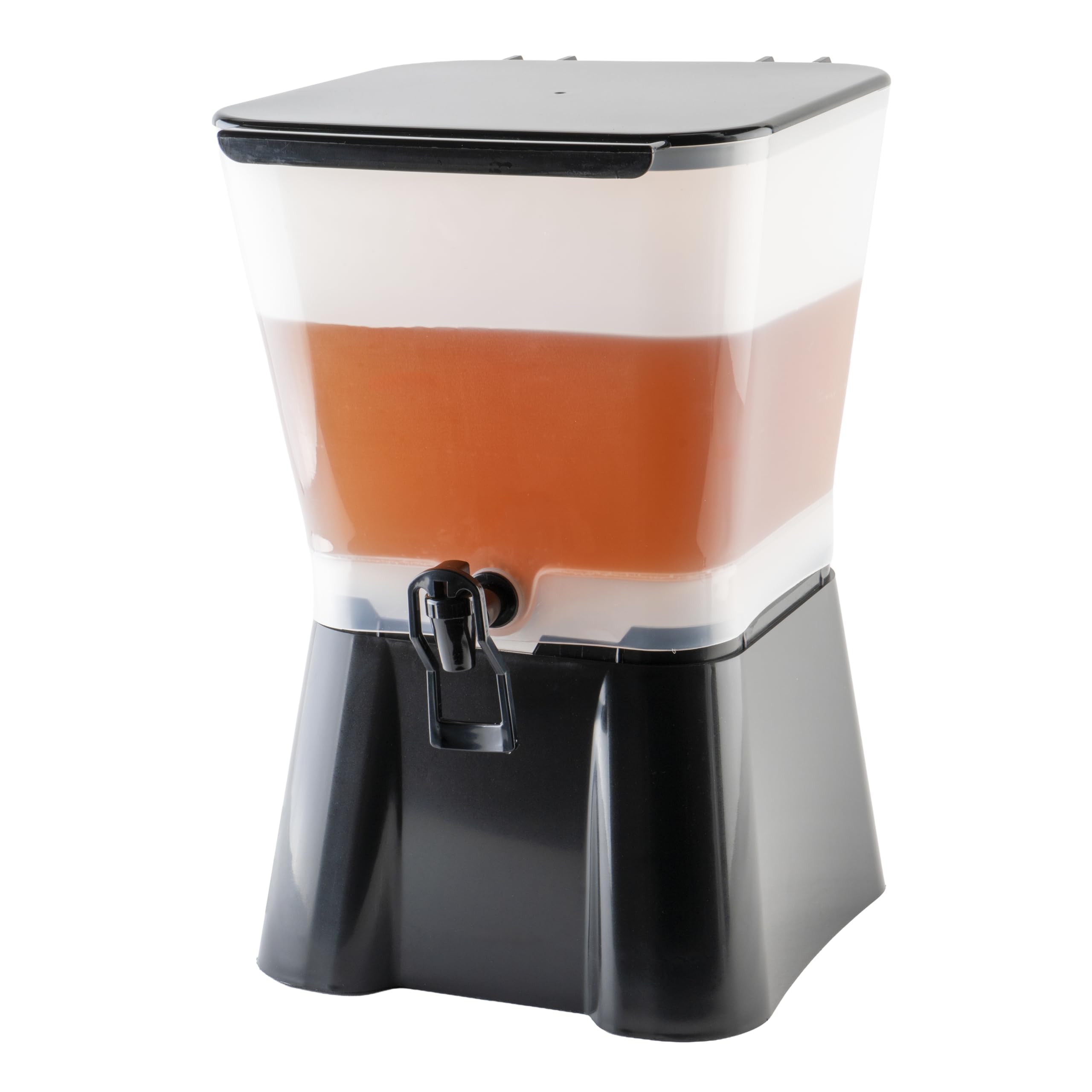 Square 3 Gallon Beverage Dispenser