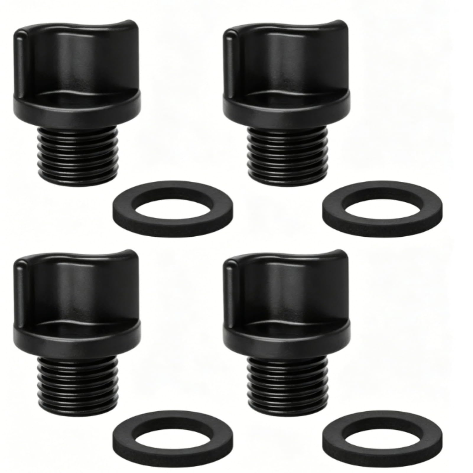 R0446000 Pool Pump Drain Plug with O-Ring, Sturdy Replacement Pool Filter Drain Plug for Zodiac Jandy Filter Pumps, Polaris Booster Pump & Water Purification System Accessories (4pack)