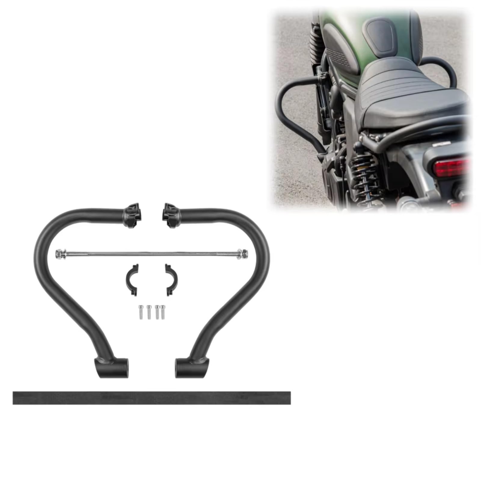 Barra Protección Lateral Compatible Con Cl300 500 2023-2024 Barras Choque Motocicleta Marco Barra Jaula Protección Parachoques Motor Piezas Riel Para Carrera