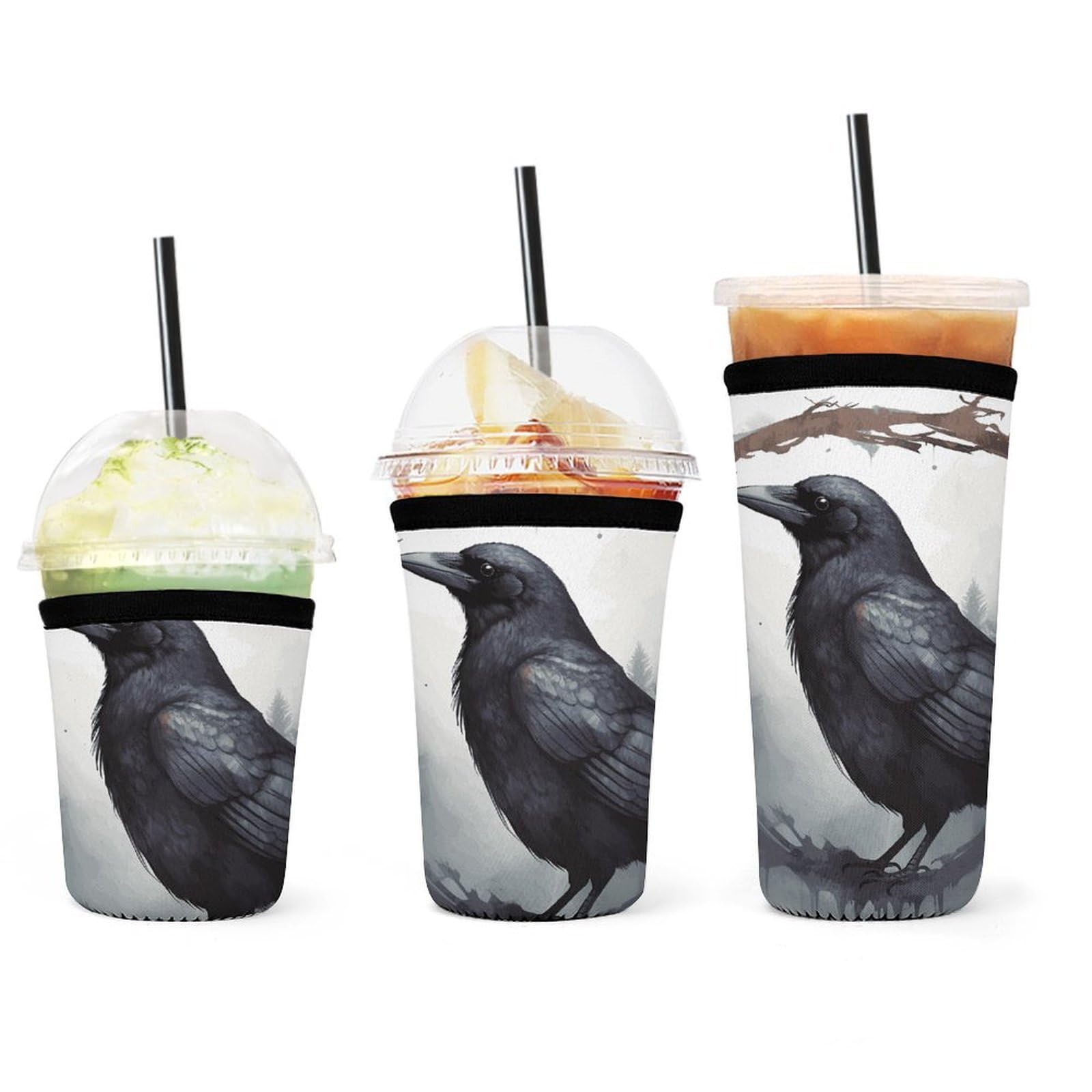 Fundas de neopreno para botellas de cerveza y café helado pack de 3 reutilizables