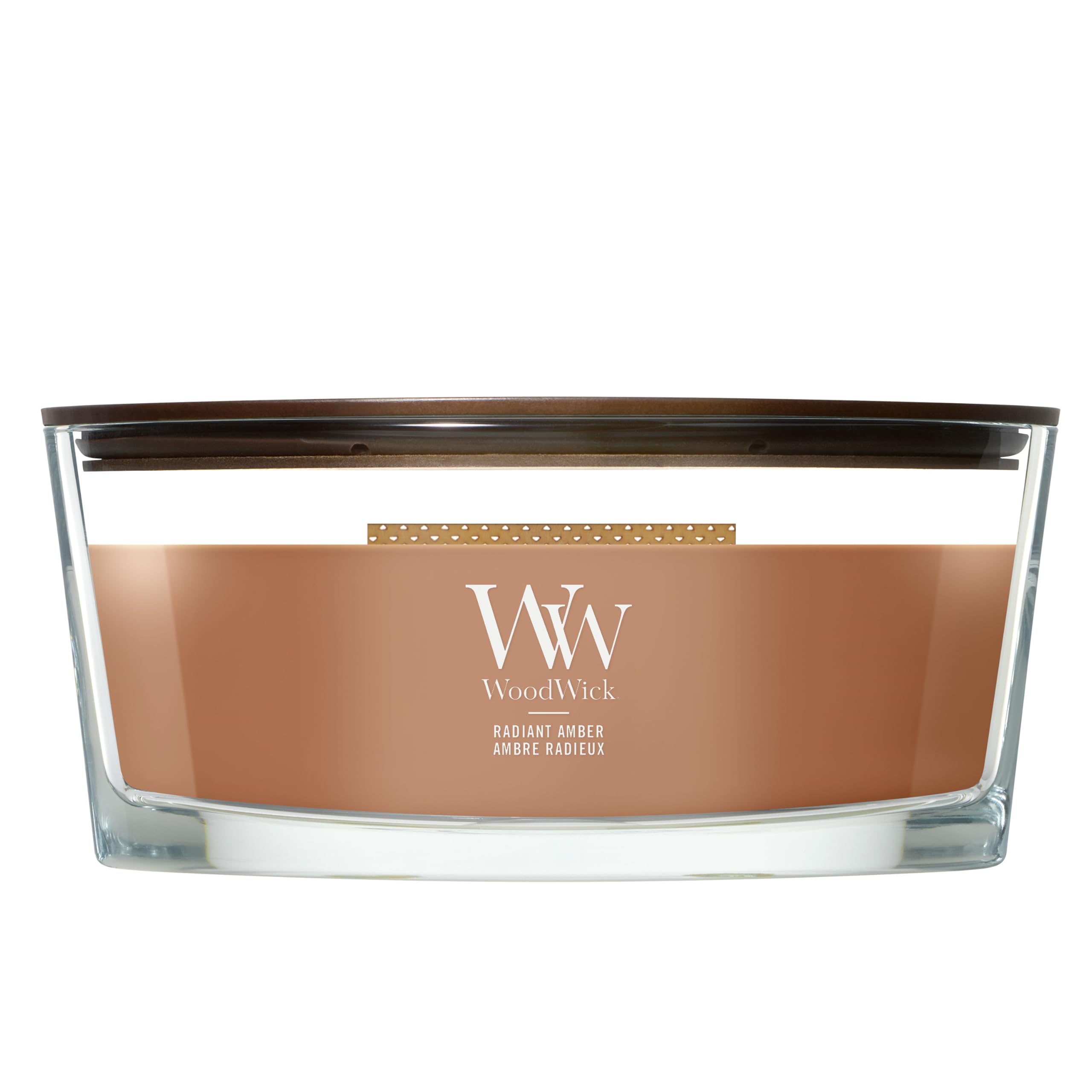 Woodwick Women's Radiant Amber Scented Candle | Ellipse Candle | | Perfect Gifts For