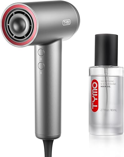 Miniatura 1 de TYMO Secador de pelo + aceite de tratamiento capilar sin peso TYMO