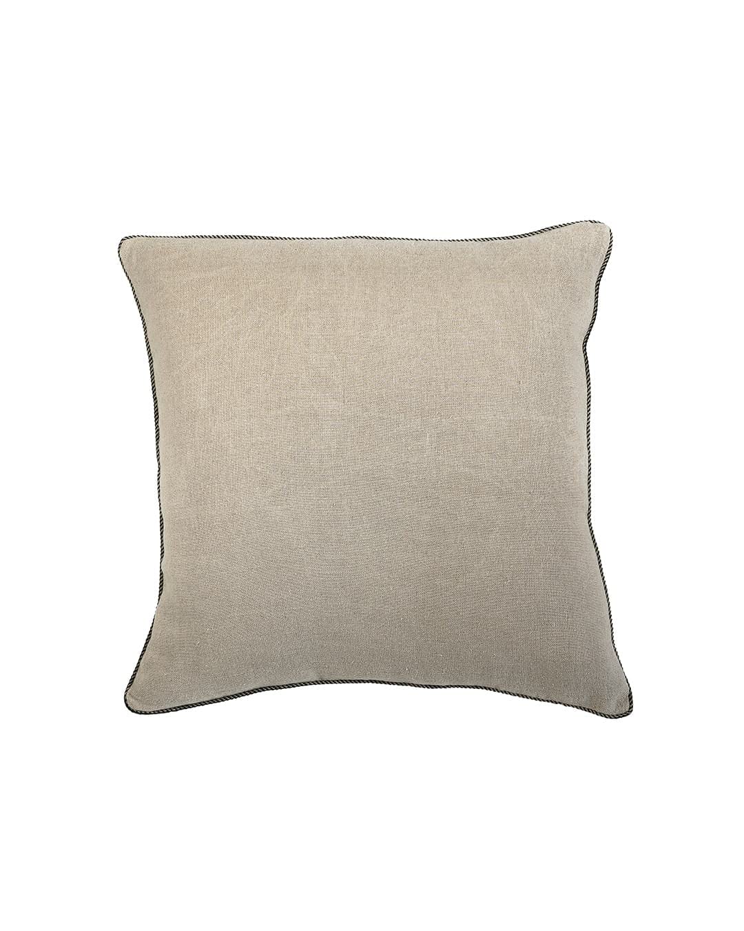 Housse de coussin SAKUR 60 grand format textile déco salon chambre