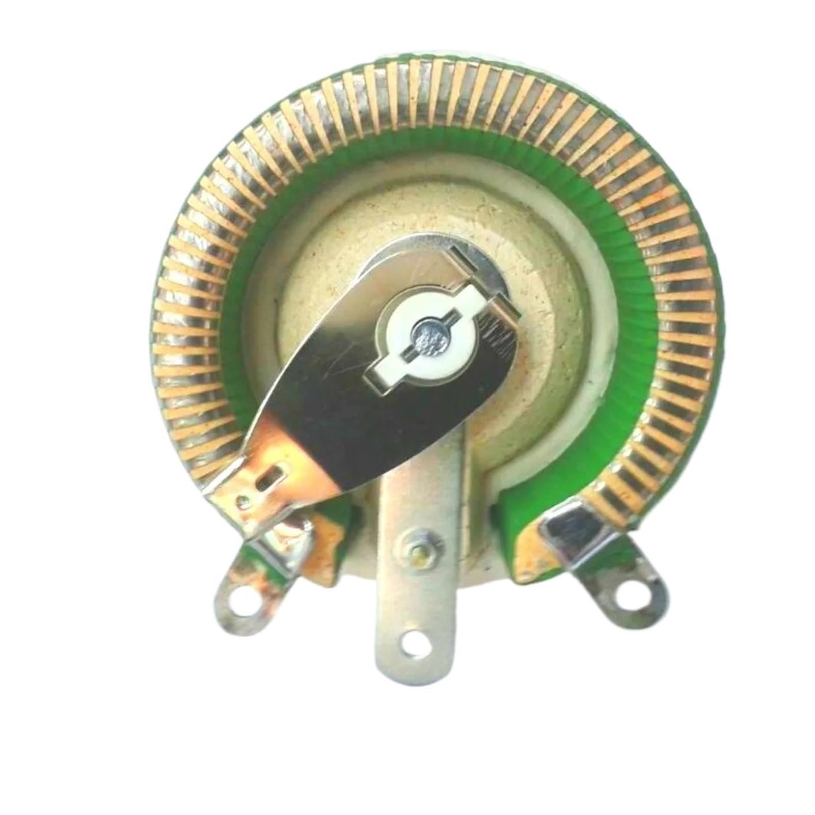 Reóstato de Alta Potencia BC1 de 200W, Alambre Variable Giratorio Enrollado, Forma de Disco, Resistencia Ajustable Deslizante 1R