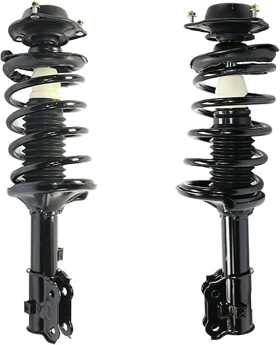 Miniatura 802 de Detroit Axle - Kit de suspensión delantera de 10 piezas para Chevy Aveo Aveo5 Pontiac G3 Wave 2 Ready Struts Assembly 2 Enlaces de barra