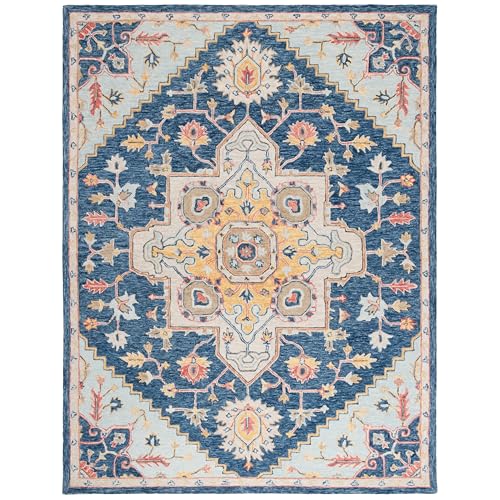 Image of Hand Tufted Premium Rug Premium Wool Carpet for Living Room Bedroom and Hall Size 5x8 Feet Color Multi