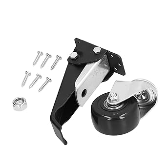 Generic Casters, Reliable Practical Heat Resistance Heavy Duty Casters Small Compact 360 degree Rotation for Machinery Industry for Trolley for Loader Transporter'