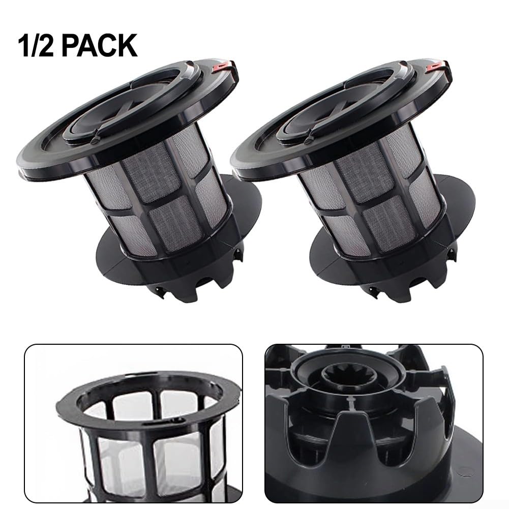 Waschbarer Zyklonfilter für Bosch Staubsauger 00708278 708278 passend für Relaxx'x ProSilence 50/50 Power Silence 3 (2er-Pack)