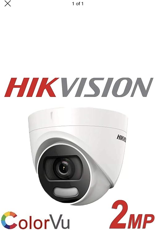 Hikvision DS-2CE72DFT-F(3.6mm) HD TVI Turret surveillance camera 2 megapixels