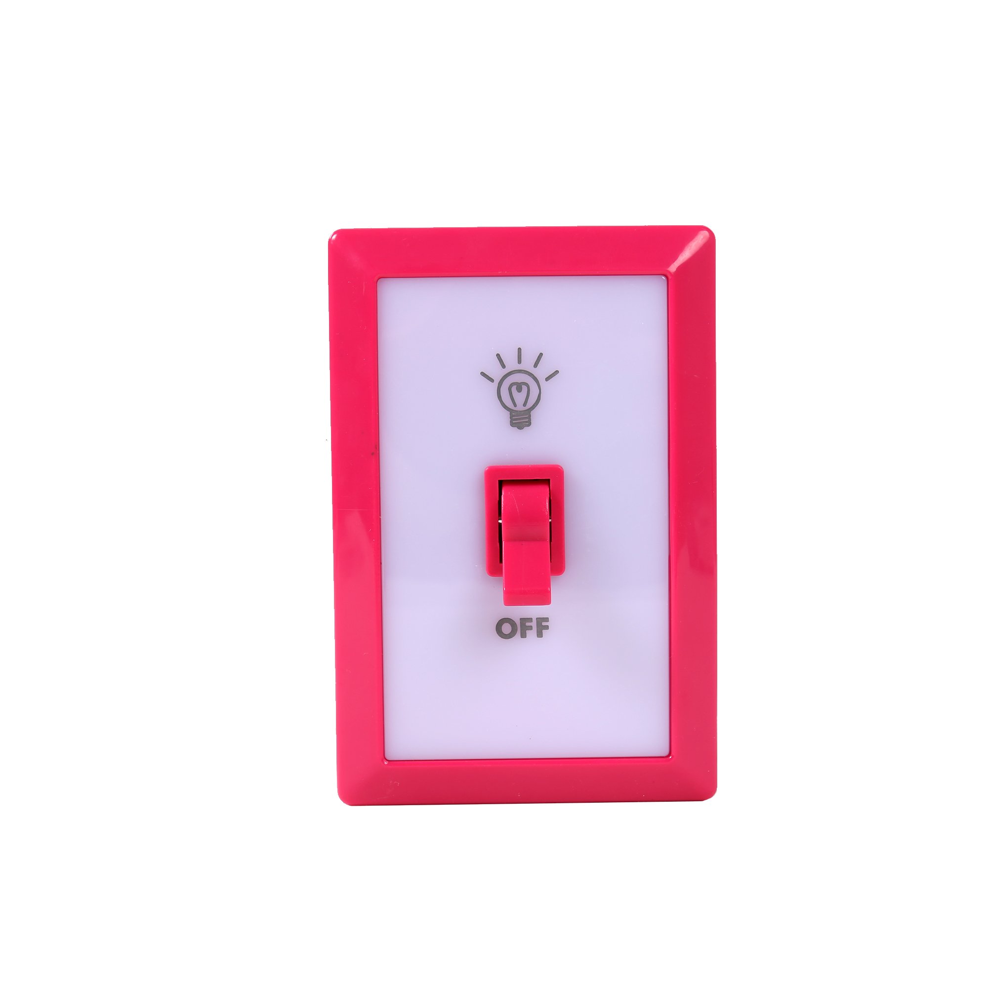 iFocus Electronics, 6-LED Night Switch, 3 x 4.5 inches, Pink