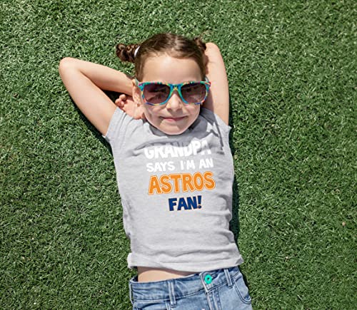 NanyCrafts' Grandpa Says I'm an Astros Fan Kids Shirt, Children Astros Fan4