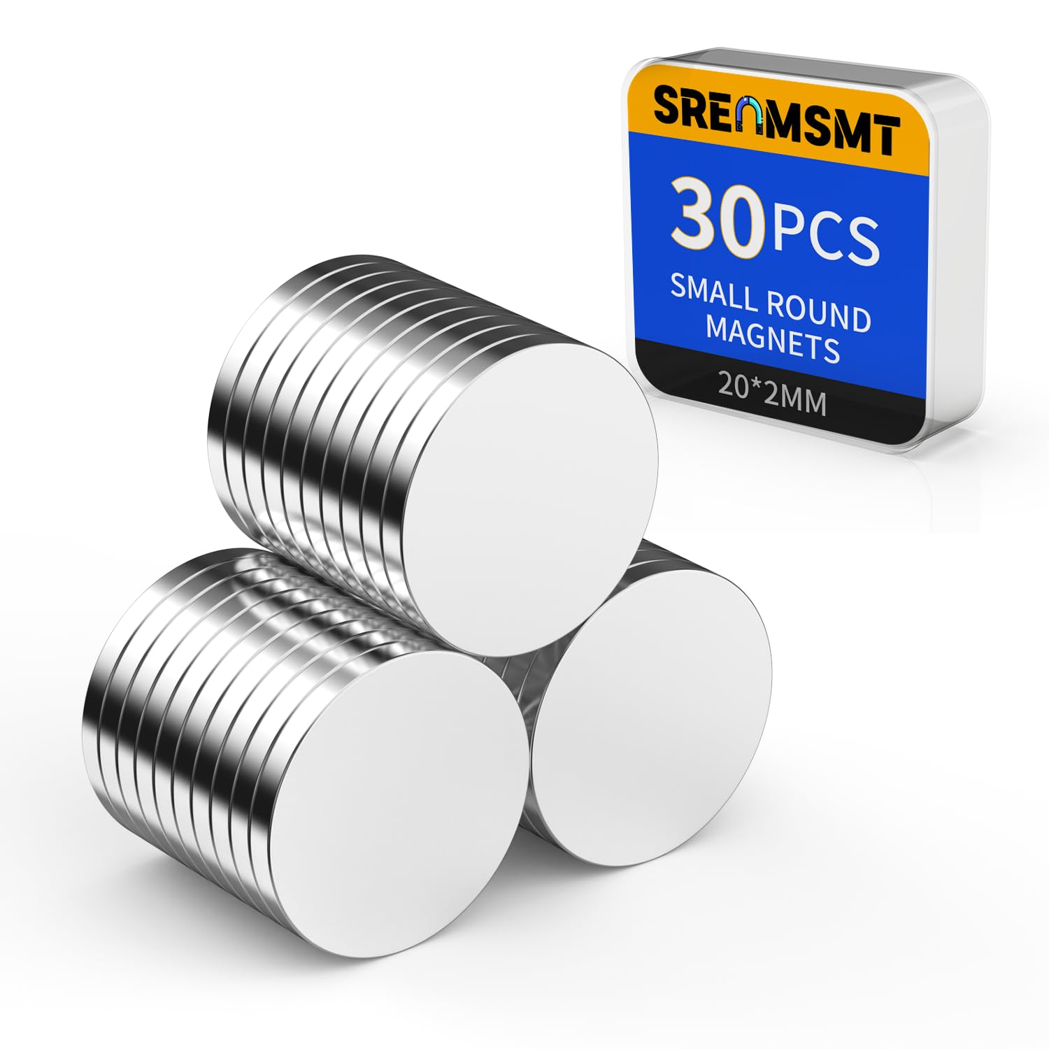 Round Magnets, 6x3mm Neodymium Magnet for Crafts, 150 Pack — Amazon image 10