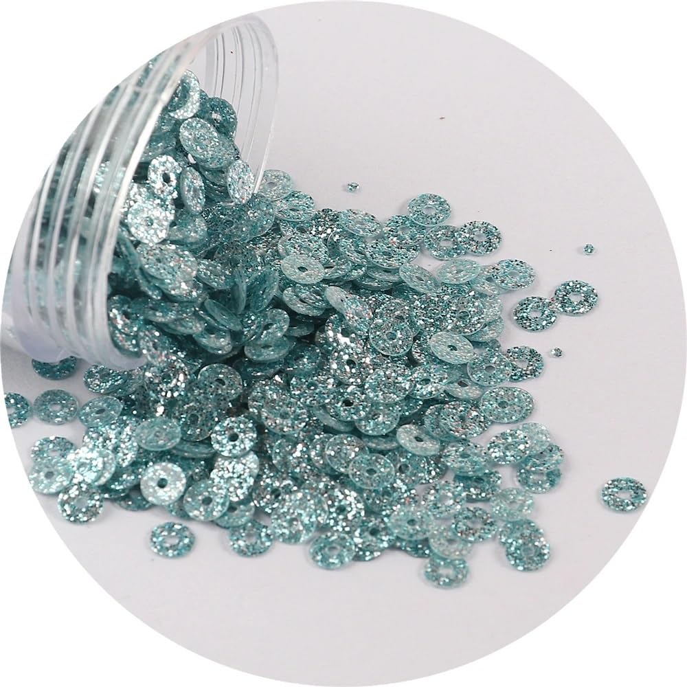 Paillettes de mariage bleues pour une décoration de table festive DIY