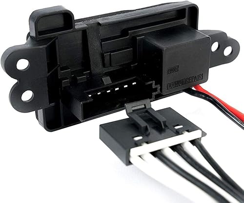 Miniatura 4 de FAERSI 89019100 Kit de resistencia de motor de ventilador de HVAC con arnés de repuesto para Chevy Trailblazer GMC Envoy 2002-2009, Buick Rainier