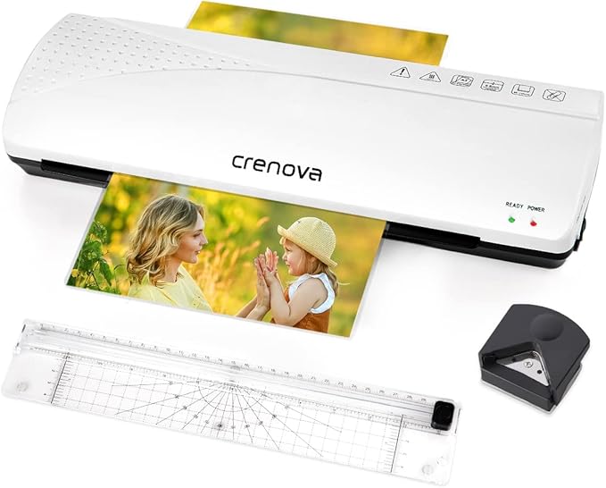 Crenova 13 Inches Laminator, A3 Laminating Machine with 25
