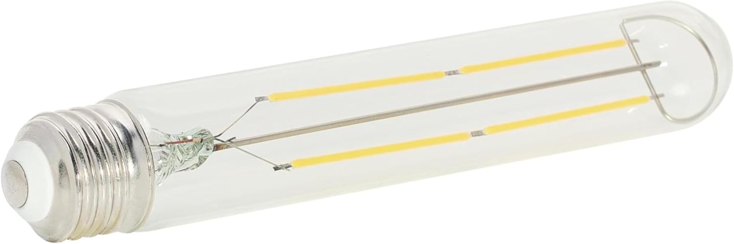 Westinghouse Lighting 5337000 5 Watt (75 Watt Equivalent) T9 Dimmable Clear Filament LED Light Bulb, Medium Base