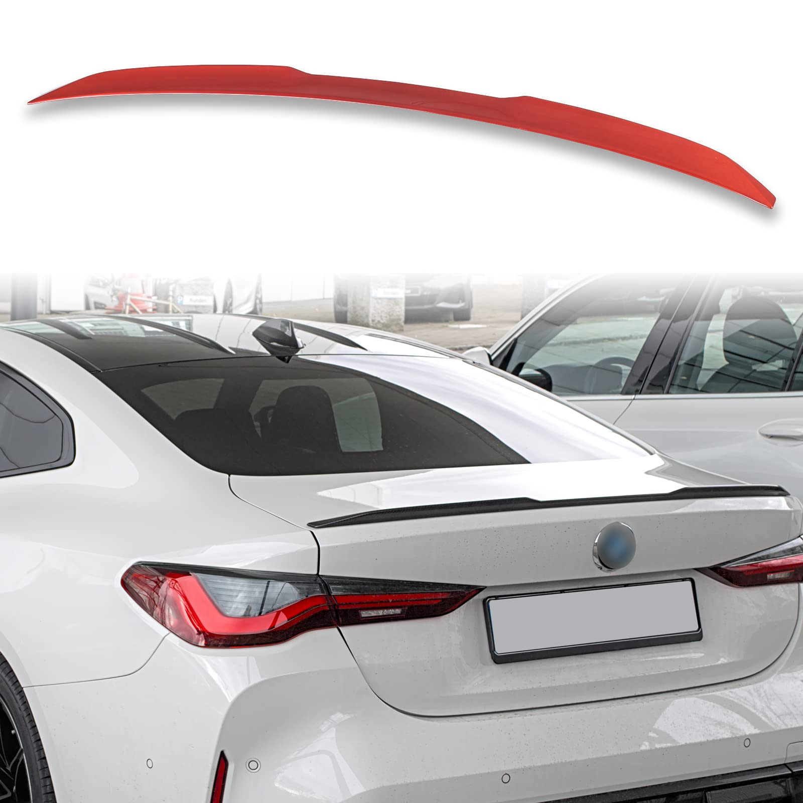 日本製・綿100% 純正色塗装 ABS製 トランクスポイラー BMW用 4シリーズ