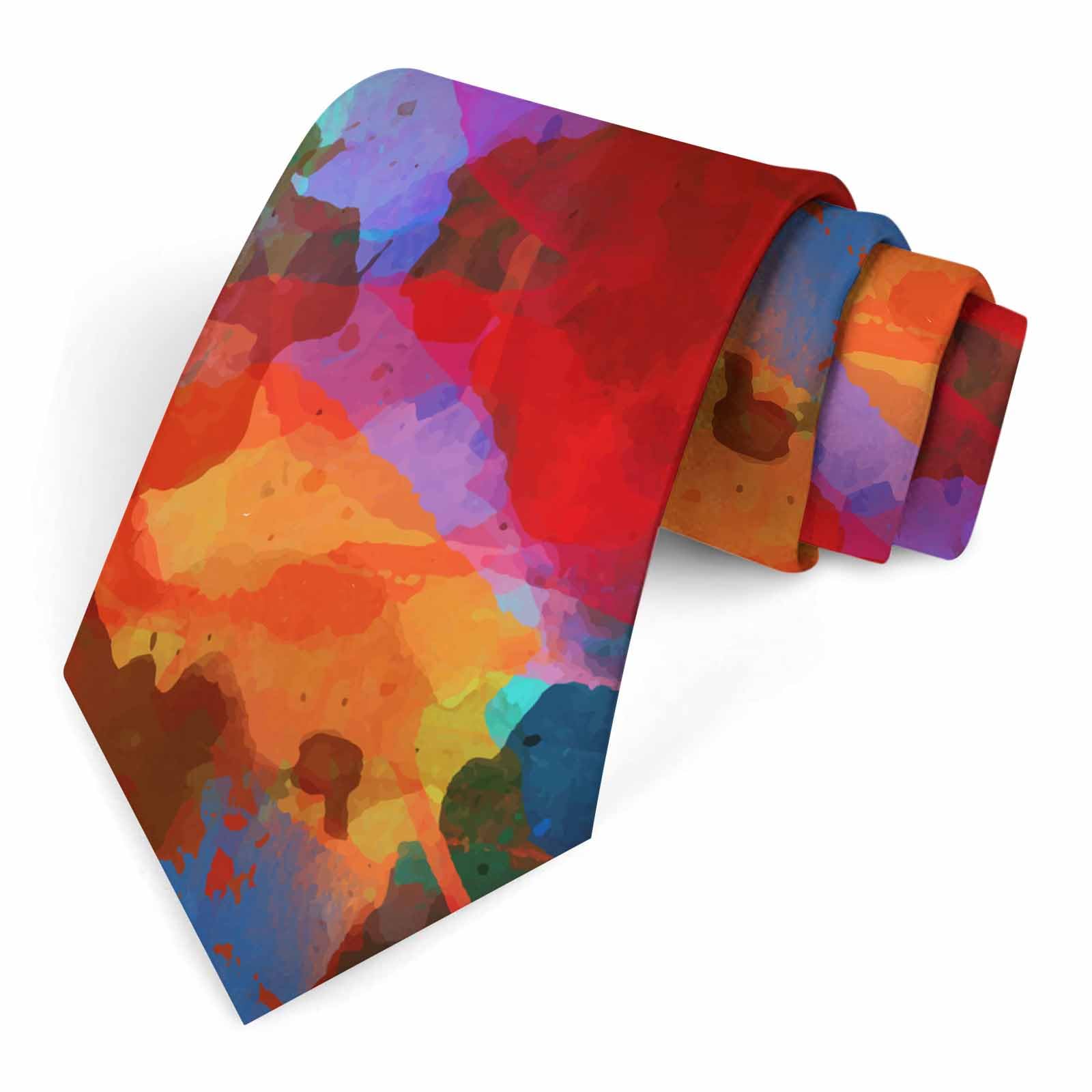 Muntayson Mixed Colors Mens Tie Men's Necktie Ties for Mens Daily Wedding Party Business