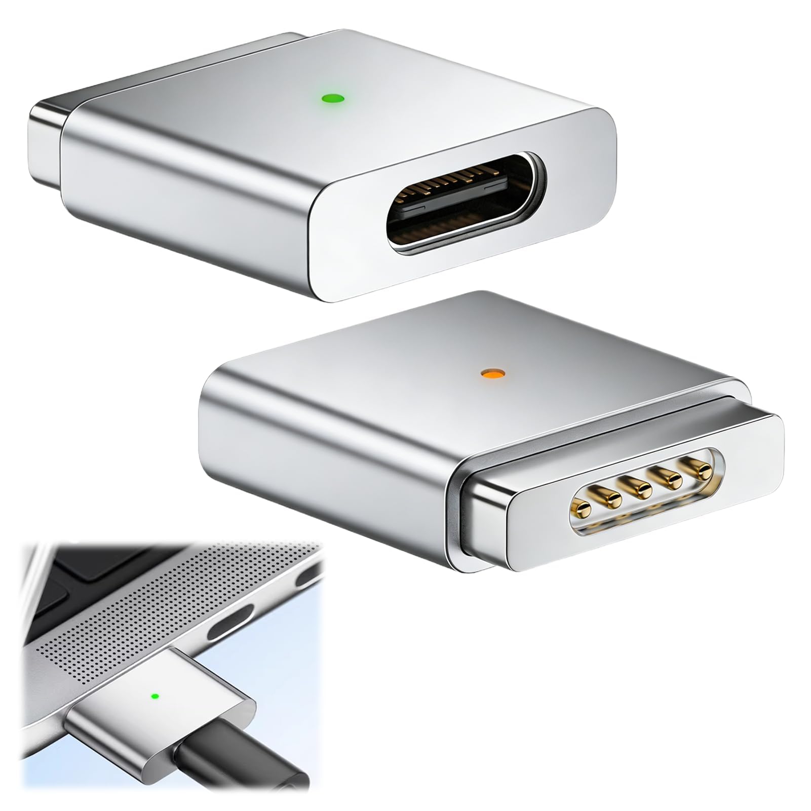 AnyWatt: Adattatore USB-C/MagSafe Per MacBook | Aumenta La Visibilità E AnyWatt: Adattatore USB-C/MagSafe Per MacBook | Aumenta La Visibilità E