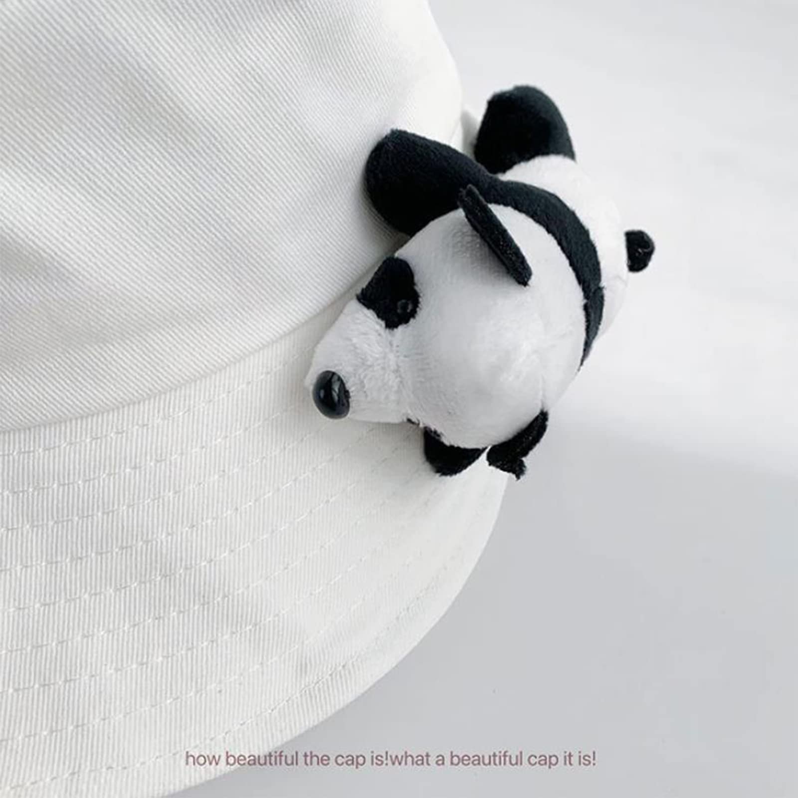 Amazon.co.jp: TinaLexia パンダ漁師の帽子 パンダのバケットハット