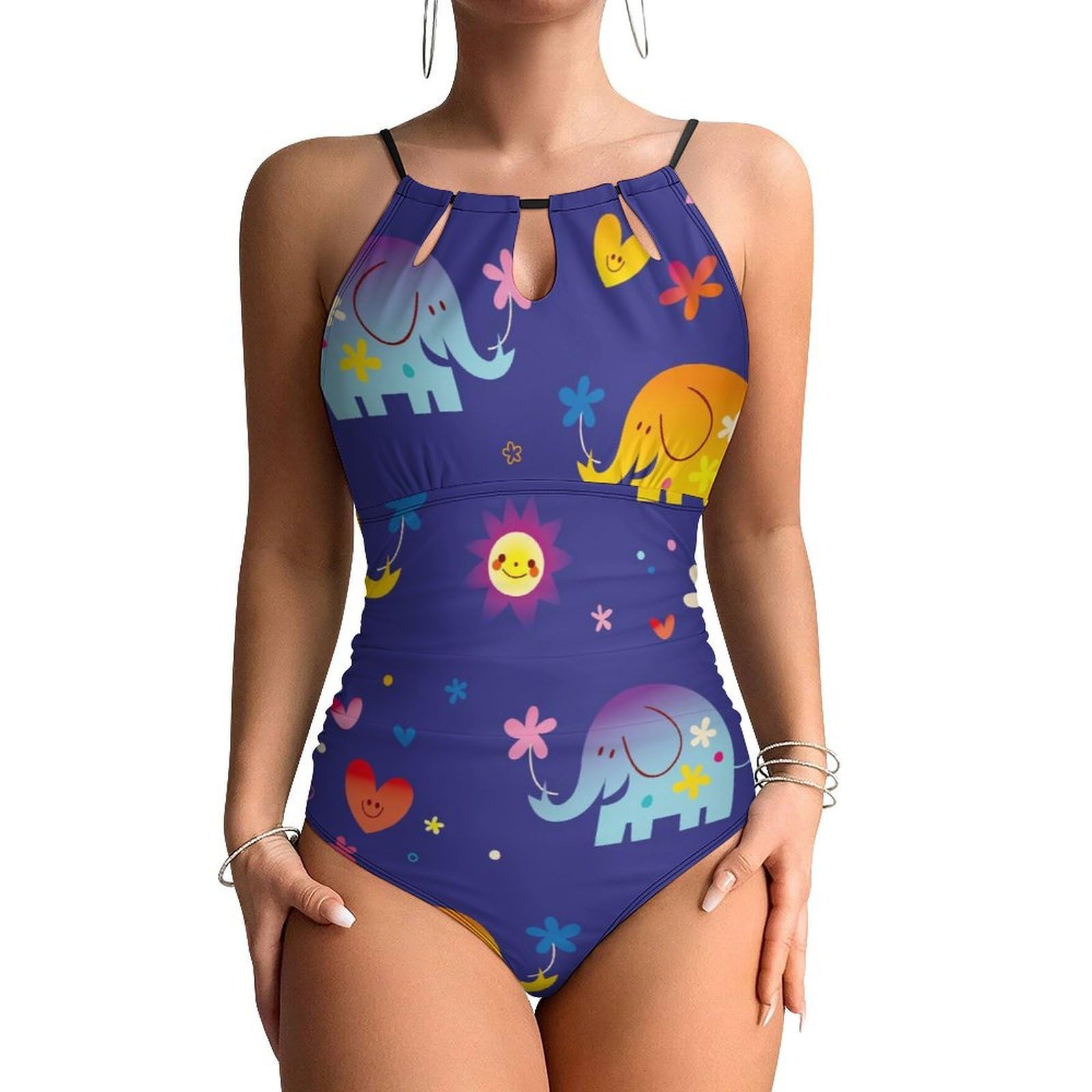 Maillots de bain une pièce gainant effet ventre plat chic - 8