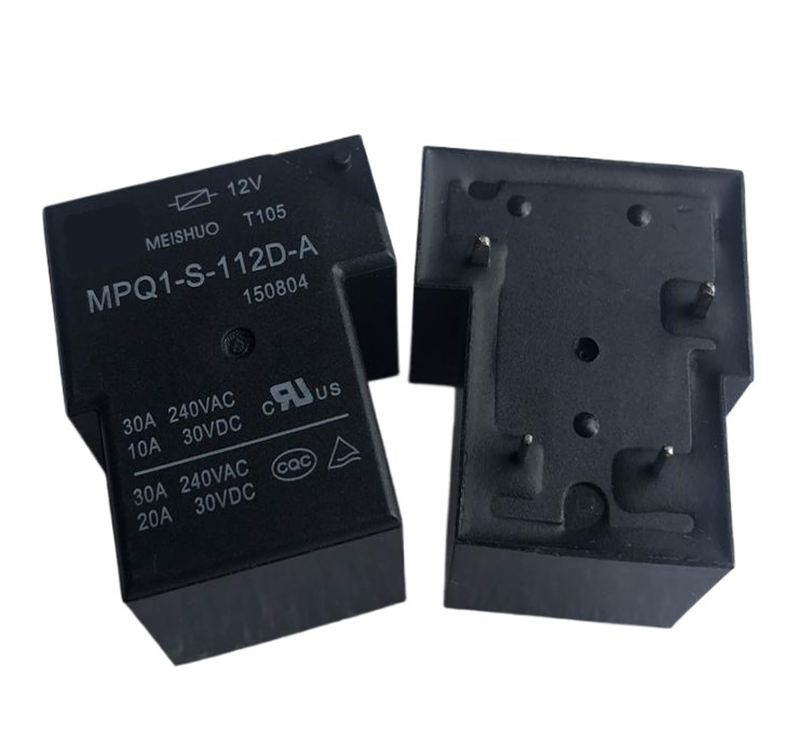 Relais MPQ1-S-112D-A 12V 30A idéal pour restaurer la domotique auto