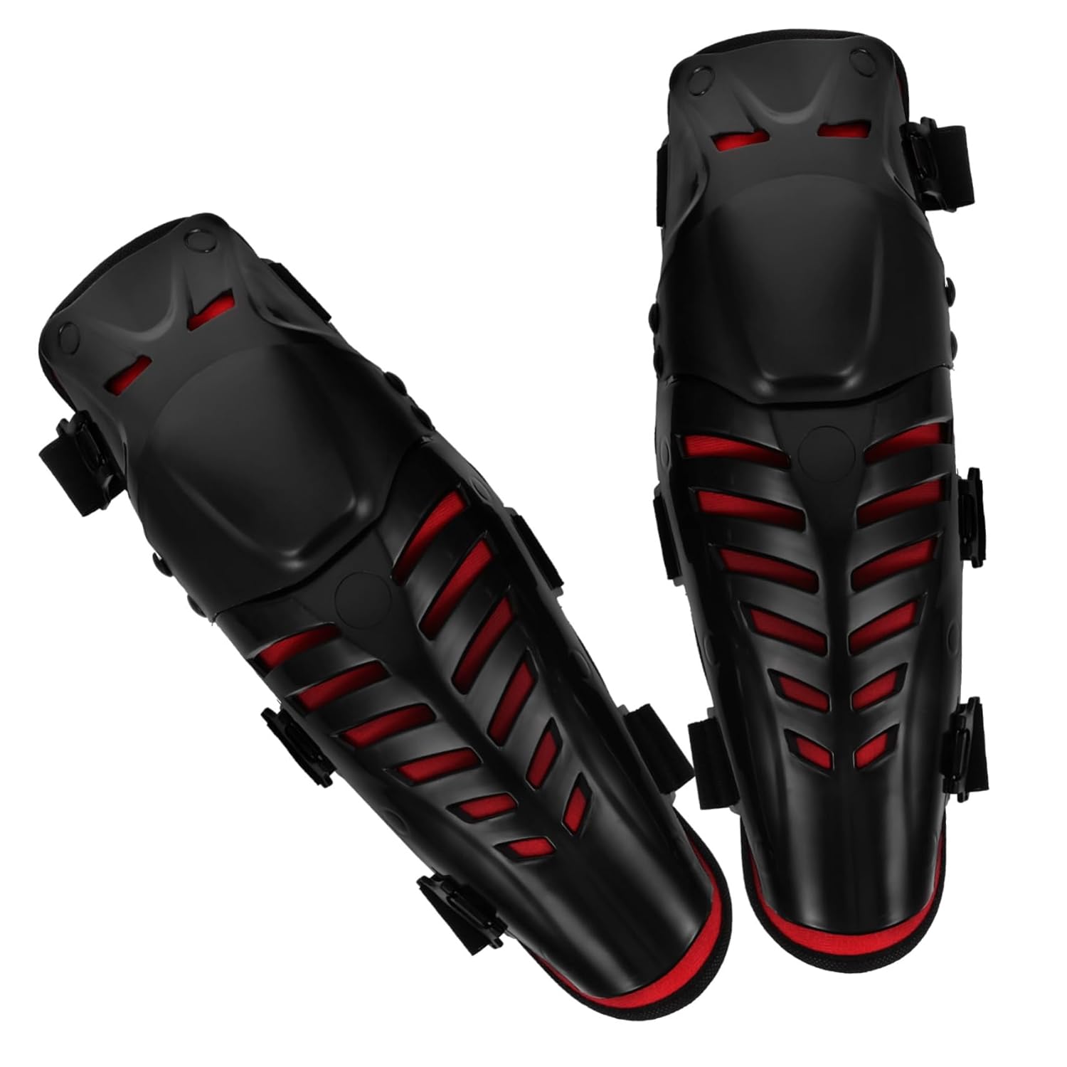 1Pair Protective Knee Pads for Motorcycle Riding Ergonomic Cycling Guard for Stability High Impact Resistance and Comfort Outdoor Sports Activities