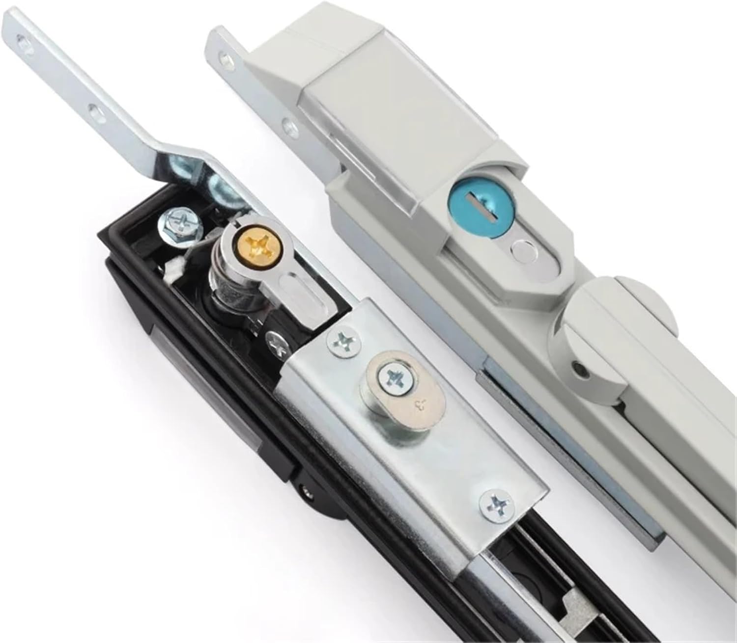 MS830-3 Locks for Outdoor Control Switchgear with Upper and Lower Connecting Rod Locking Door Rod Guiding 1Pcs(2)