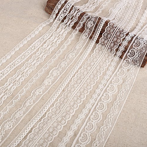 20 m x vintage pizzo avorio da sposa in pizzo